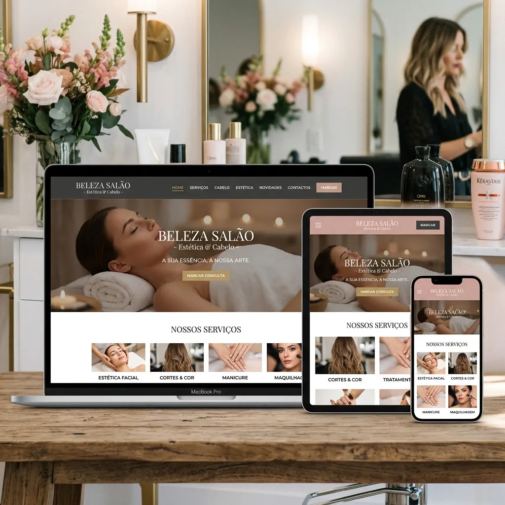 Screenshot BelezaSalão