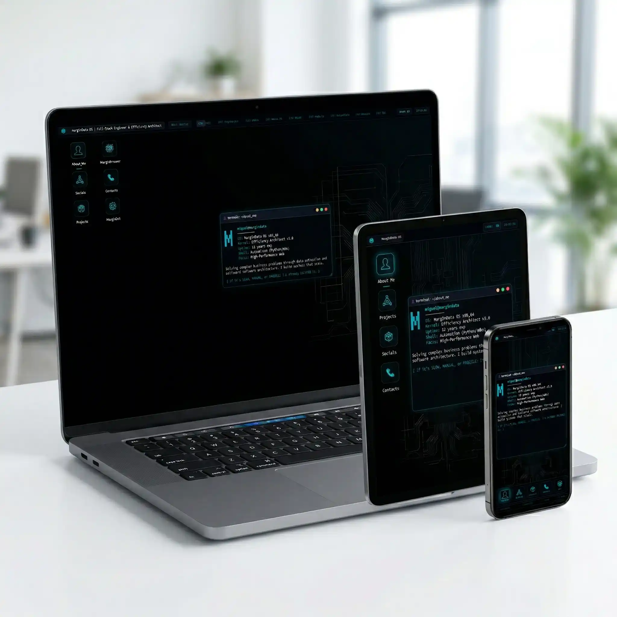 Screenshot MARGINDATA